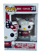 Funko Pop Hello Kitty Surfing Vinyl Figure USA Olympics Team Sports Girl... - $12.99