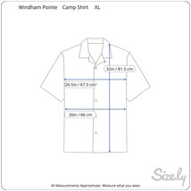 Windham Pointe Men Hawaiian camp shirt p2p 26.5 aloha luau tropical vtg  beer XL - £17.25 GBP