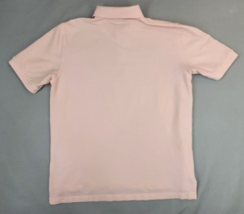 Brooks Brothers 346 Polo Mens Large Pink Golf Polo Performance Shirt - £14.66 GBP