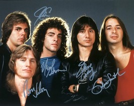 Journey Group Band Signed Photo 8X10 Rp Autographed Steve Perry Neal Schon All - £15.73 GBP