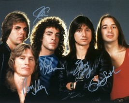 Journey Group Band Signed Photo 8X10 Rp Autographed Steve Perry Neal Schon All - $19.99