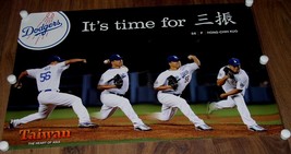 LA Dodgers Poster Limited Edition Hong Chih Kuo Taiwan #10615 The Heart ... - $149.99
