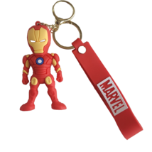 Marvel Iron Man Keychain Iron Man Armor Figure Bag Charm Strap Avengers ... - $145.05 MXN