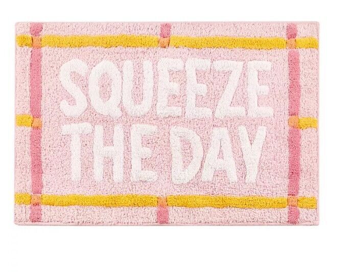 Whim by Martha Stewart Squeeze the Day Reversible Bath Rug, 20" X 30" T4103854 - £19.86 GBP