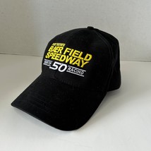 Baer Field Speedway Hat Fort Wayne IN 50 Years of Racing Black Cap Adjus... - $23.63