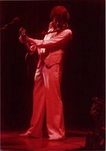 Neil Diamond 1970&#39;s era full length on stage perfomring with guitar 8x10 photo - £11.58 GBP