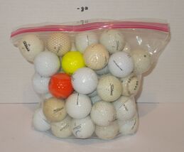 Huge Lot of 50 Titleist Golf Balls Fair to Good Condition - $49.45