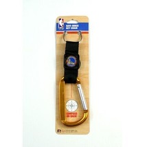 Golden State Warriors NAVI-BINER Carabiner Keychain Key Ring With Compass 6&quot; - £5.89 GBP