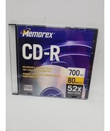 Memorax CD-R Compact Disc For Computer For Writimg  Lot Of 8 - $10.93 CAD