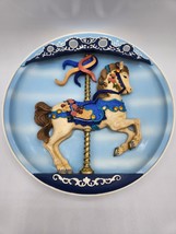 Rhodes Studio Bradford Ex. Carousel Horse Plate Pretty Prancer 3rd Issue, w COA - £12.87 GBP