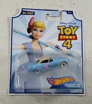 Toy Story 4 Hot Wheels Disney Pixar Bo Peep Character Car 1:64 Scale New... - $15.54