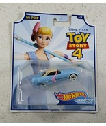 Toy Story 4 Hot Wheels Disney Pixar Bo Peep Character Car 1:64 Scale New... - $15.54