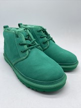 UGG Womens Neumel High 1094269 Green Suede Round Toe Ankle Snow Boots Size 9 - £79.92 GBP