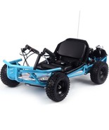 MotoTec Sandman Kids Gas Powered 2-Stroke 52cc Go Kart in Blue - $699.00