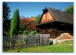 Vintage Valaské Museum Ronov pd Radhotm Czech Republic Architecture Post... - $5.95