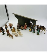 Depose Nativity Set 20 Pieces Complete Stable Figurines Christmas Italy ... - £210.56 GBP