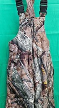 Outfitters Ridge Camo Bibs Insulated Overalls Youth Medium 8 Fusion 3-D Print - £18.98 GBP