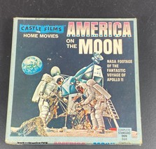 8mm Historical Film America On The Moon #1908 By Castle Films B &amp; W - £11.72 GBP