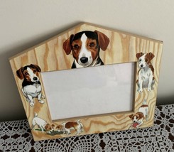 Beagle Themed Dog Photo Frame Easel Back Desktop Table 7 x 6 Photo 3 x 4 - £9.09 GBP