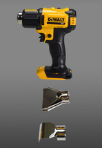 DeWalt DCE530B 20V Cordless Compact Heat Gun w/ Flat and Hook Nozzle Attachments - £152.01 GBP