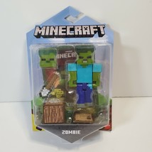  Minecraft Zombie Comic Maker Figure Faces Spear Scan to Unlock - £16.39 GBP