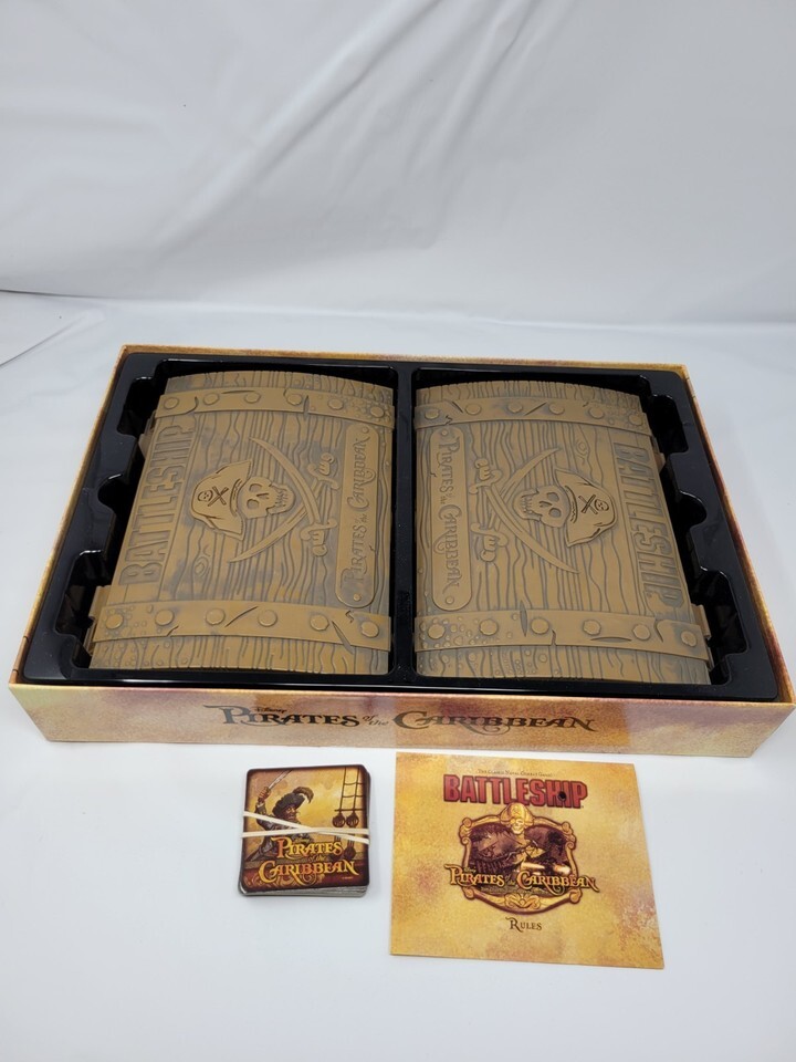 Battleship Pirates of The Caribbean Disney Theme Park Edition Game 2015 Complete Item image 4