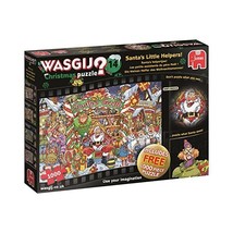 Wasgij 19162 Christmas 14 Santa&#39;s Little Helpers Jigsaw Puzzle  - $76.00