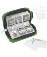 New LOT Of 20 ECO-FUSED Memory Card STORAGE CASES w/ Cleaning Cloths SD ... - £52.58 GBP