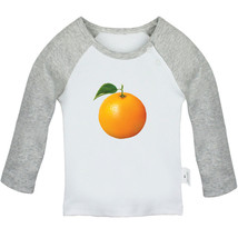 Babies Cute T-shirts Infant Fruit Orange Graphic Tees Tops Newborn Kids Clothing - £7.98 GBP+