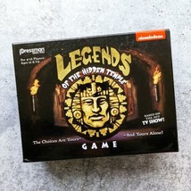 Legends of the Hidden Temple Board Game Nickelodeon Retro 90s Pressman COMPLETE  - £18.23 GBP