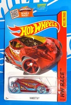 Hot Wheels 2015 X-Raycers #143 Vandetta Clear Red w/ OH5SPs - £2.37 GBP