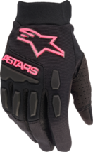 Alpinestars MX Offroad Women&#39;s Stella Full Bore Gloves Black/Pink Large - £23.66 GBP
