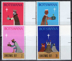 ZAYIX Botswana 80-83 MNH Christmas Three Kings &amp; Star 062723S101M - $1.50