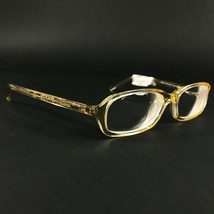 DKNY Eyeglasses Frames DY4544 3215 Clear Yellow Rectangular Full Rim 50-16-135 - £29.72 GBP