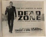 The dead Zone TV Guide Print Ad Anthony Michael Hall TPA6 - $5.93