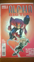 Alpha Big Time No 0.1 Spiderman Near Mint 2013 Marvel Comic   - $3.39