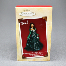 Hallmark NRFP-DB 2004 Celebration Barbie African American Special Ed Ornament - £18.18 GBP