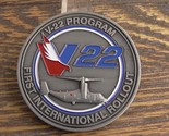 Bell Helicopter V-22 Program 1st International Rollout Japan Challenge Coin - $24.74