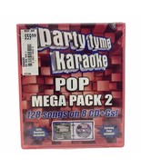 Party Tyme Karaoke CD Pop Mega Pack 2 - 8 CD&#39;s + Lyrics NEW &amp; SEALED - £25.90 GBP