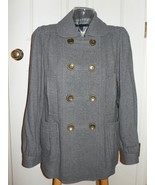 Marc Jacobs Elephant Gray Wool Jacket Coat $498 Size 2 - £154.88 GBP