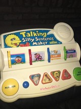 Vintage Talking Silly Sentence Maker Sesame Street By Fisher Price Works Henson - £94.10 GBP