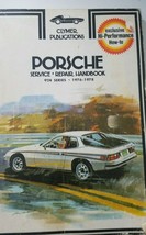 1976-78  Clymer Publication Porsche Service Repair Handbook 924 Series - $35.00