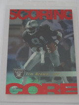 1999 Score Scoring Core #8 Tim Brown Oakland Raiders Football Card - £1.58 GBP
