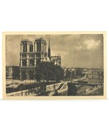 Postcard Notre Dame EN FLANANT Edition d&#39;Art YVON Paris Series 4 No 75 F... - £11.22 GBP