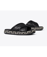 Tory Burch CrissCross  Leather Espadrille Slide Sandals, NIB! Sz. 9, $345 - $161.76 CAD