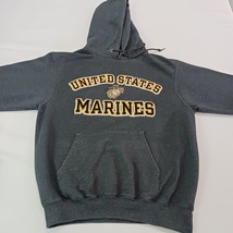 Champion RN#49314 United States Marines Hoodie Men’s Gray Hoodie Sweatshirt Sz S image 15