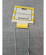 Charmed Life Fine Silver Plated/Tarnish Free 18&#39;&#39; Silver Chain Necklace ... - $19.99