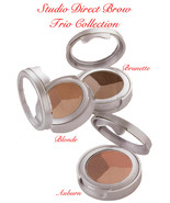 ONE EYE BROW BRUSH ON CAKE EYEBROW POWDER TRIO LONG LASTING NEW FULL SIZ... - $27.42 CAD