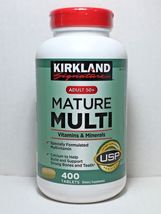 Kirkland Signature Mature Multi 400 Tablets Adult 50+ Multi Vitamin &amp; Mineral - £31.96 GBP