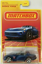 Matchbox - GPJ13 - Dodge Viper - Scale 1:64- Blue - £7.95 GBP
